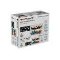Garden garland V-TAC VT-71020 10 m rope, 20 bulbs 0.5W IP44 3000K 960lm (SKU 217439) Black
