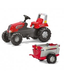 Rolly Toys mining tractor with trailer