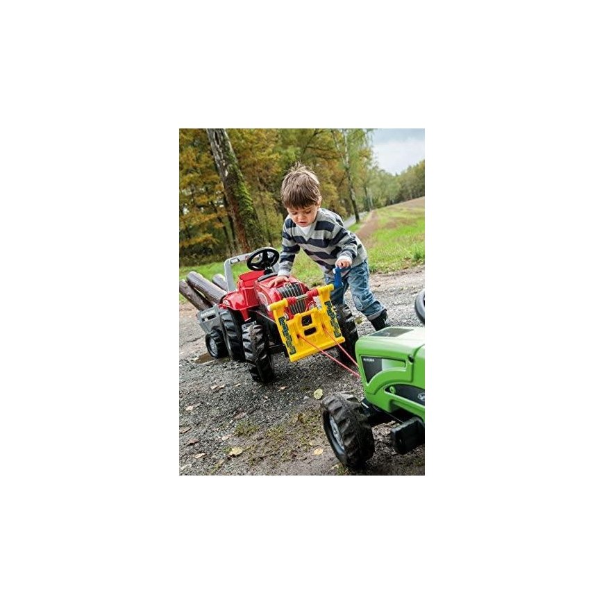 Rolly Toys mining tractor with trailer – 3