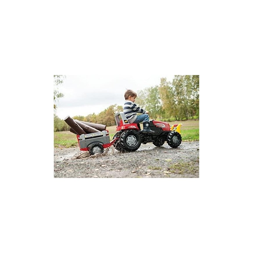 Rolly Toys mining tractor with trailer – 4
