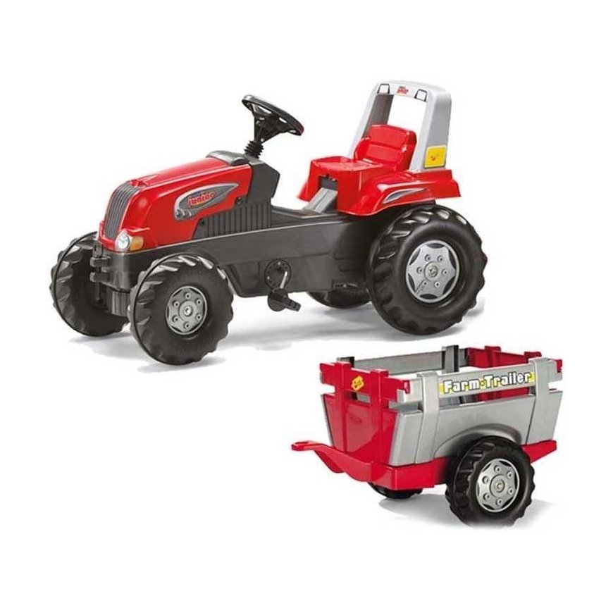 Rolly Toys minamas traktorius su priekaba – 5