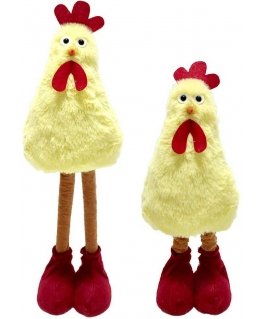 Saska Garden HEN ON TELESCOPES 40-48CM SPRING DECORATION
