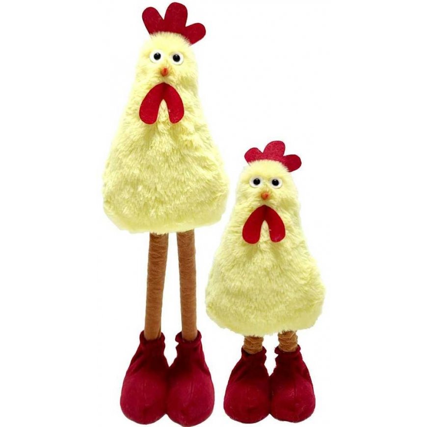 Saska Garden HEN ON TELESCOPES 40-48CM SPRING DECORATION – 4