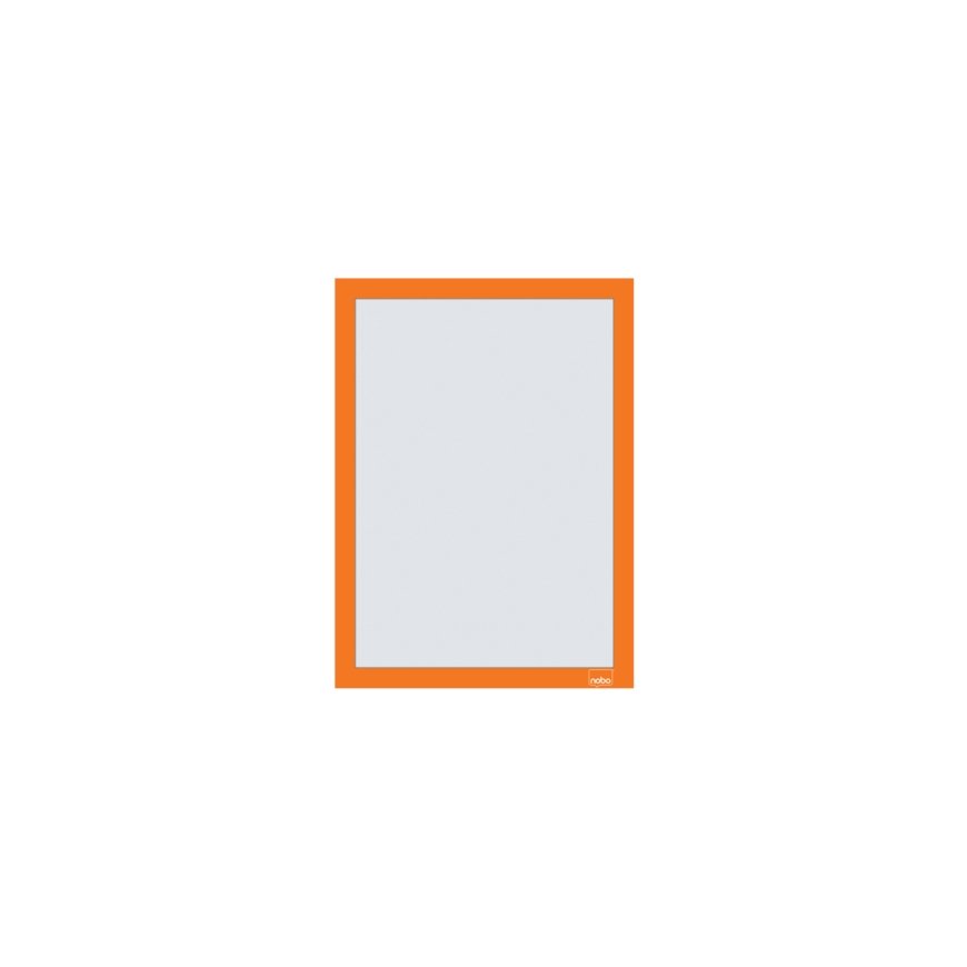 Nobo Infotavle magnetisk/selvklæb A4 oranžinis (2) – 2