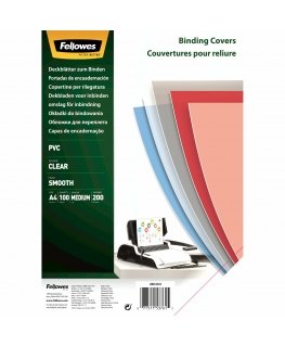 Fellowes 5376102 sidontakansi A4 PVC-muovi Läpinäkyvä 100 kpl