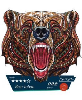 Dėlionė Beldizart Meškos totemas ADPZ011
