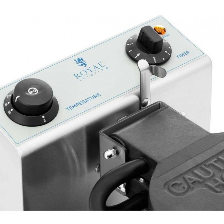 Royal Catering Waffle bąbelkowa śr. 17 cm 1200 W – 3