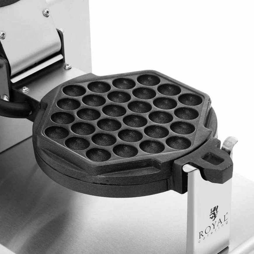 Royal Catering Waffle bąbelkowa śr. 17 cm 1200 W – 4