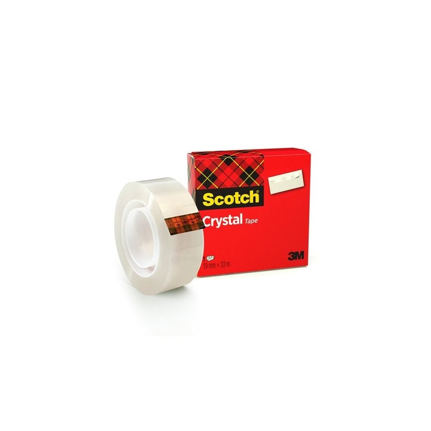 Scotch 7100027387 paperitavarateippi 33 m Läpinäkyvä 1 kpl – 2