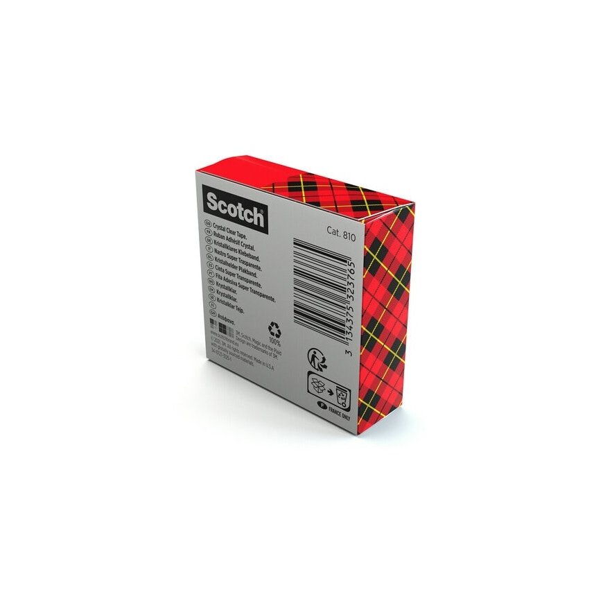 Scotch 7100027387 majapidamisteip 33 m Läbipaistev 1 tk – 4