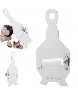 Mandolin truffle slicer adjustable 0.2-3 mm - Hendi 229835