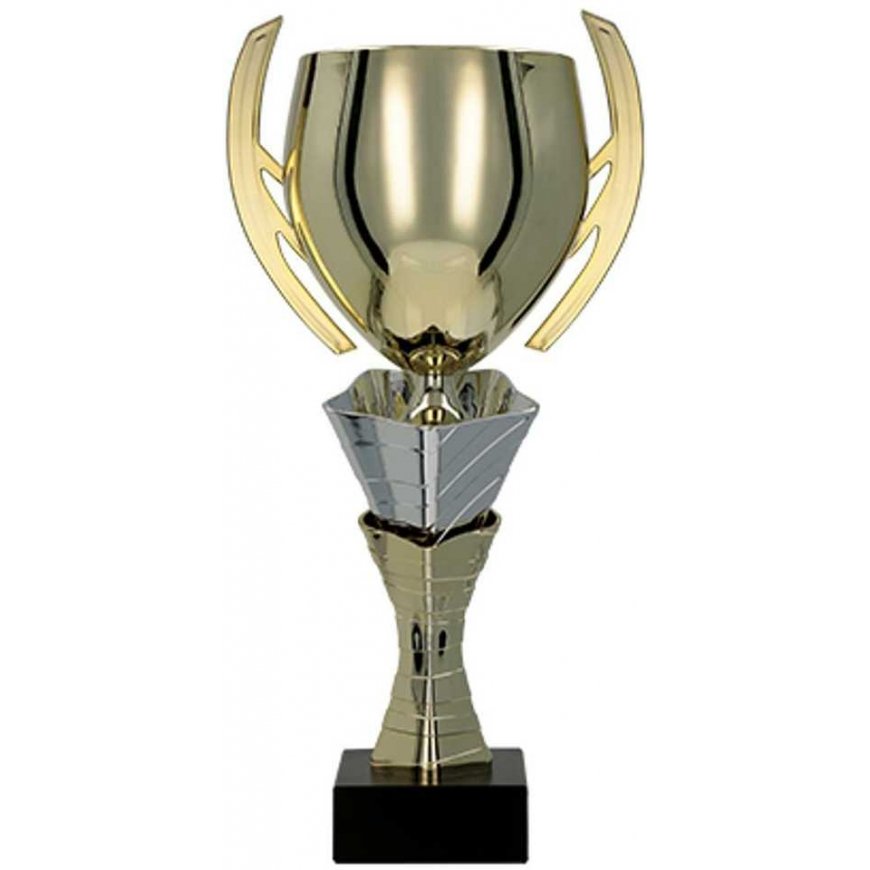 Detail Silver metal cup
