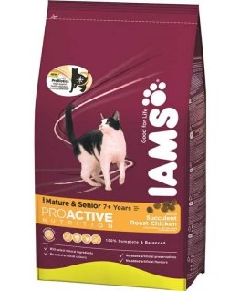 Iams CAT Vitality Senior vištiena 10 kg