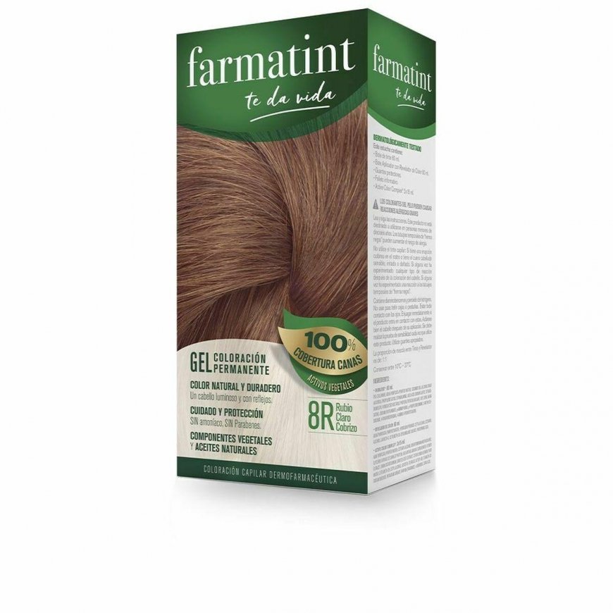 Farmatint 8r Light Copper Blonde 135ml – 2