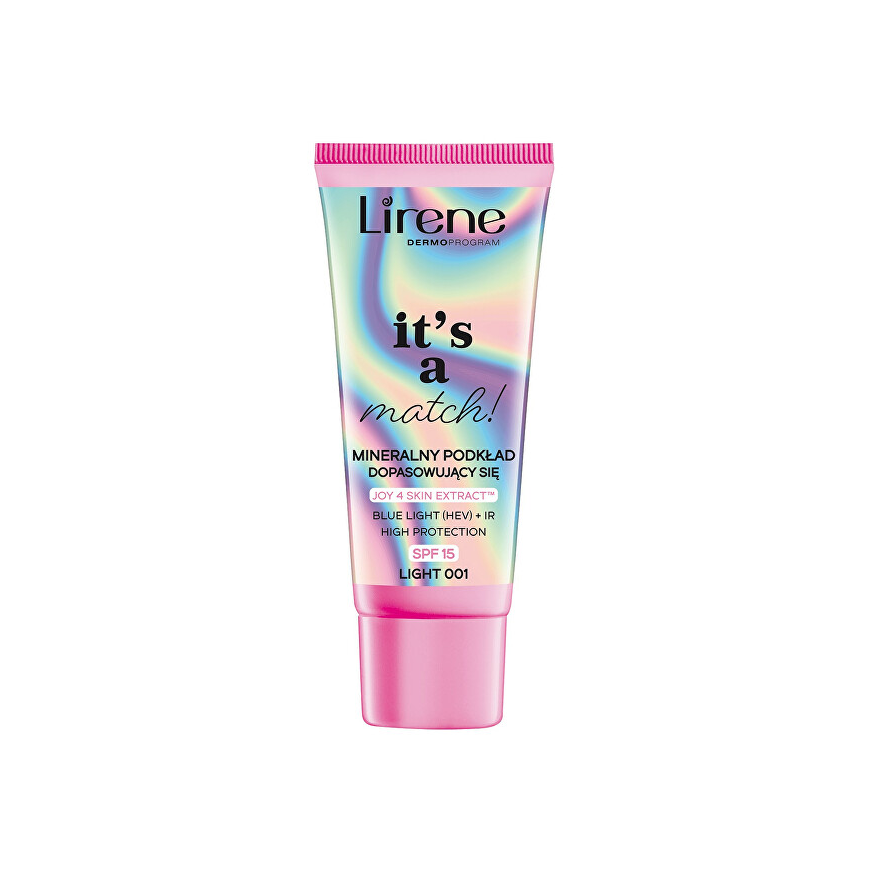 Lirene It's a Match! Mineral Foundation SPF15 002 Natural 30 ml – 2