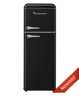 Ravanson LKK-210RB fridge-freezer Freestanding E Black