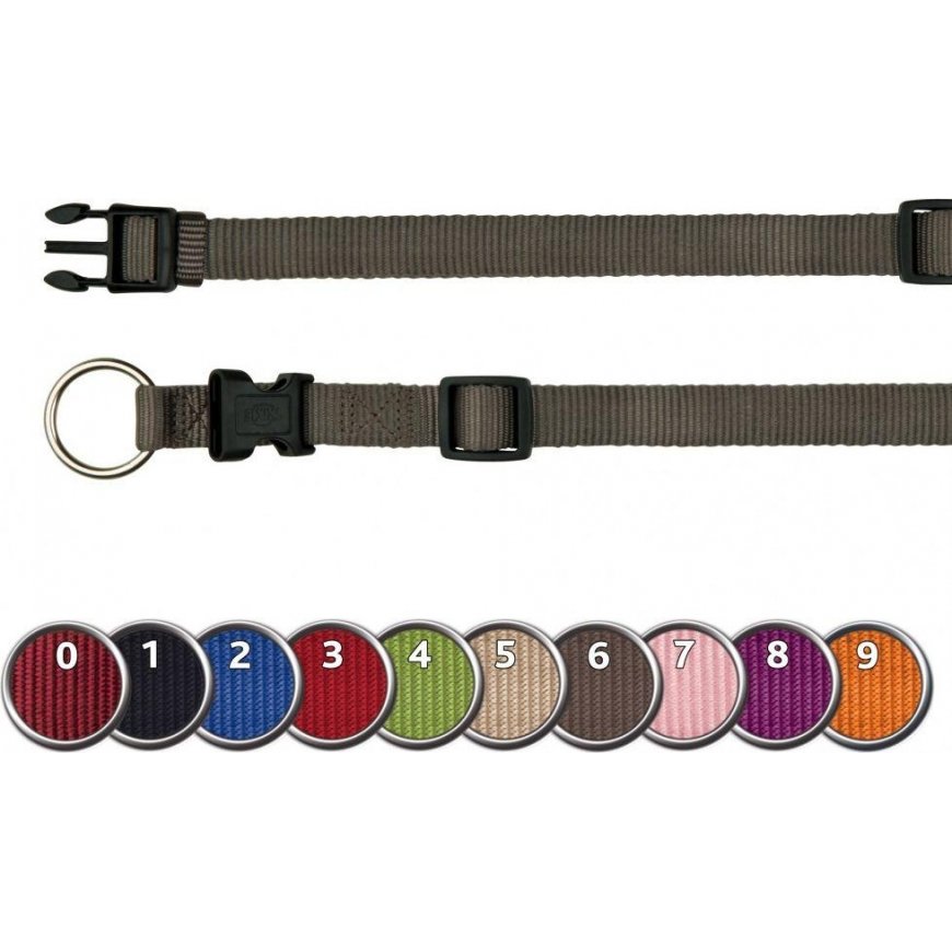 TRIXIE Premium antkaklis, S 25-40cm/15mm, raudonas – 2