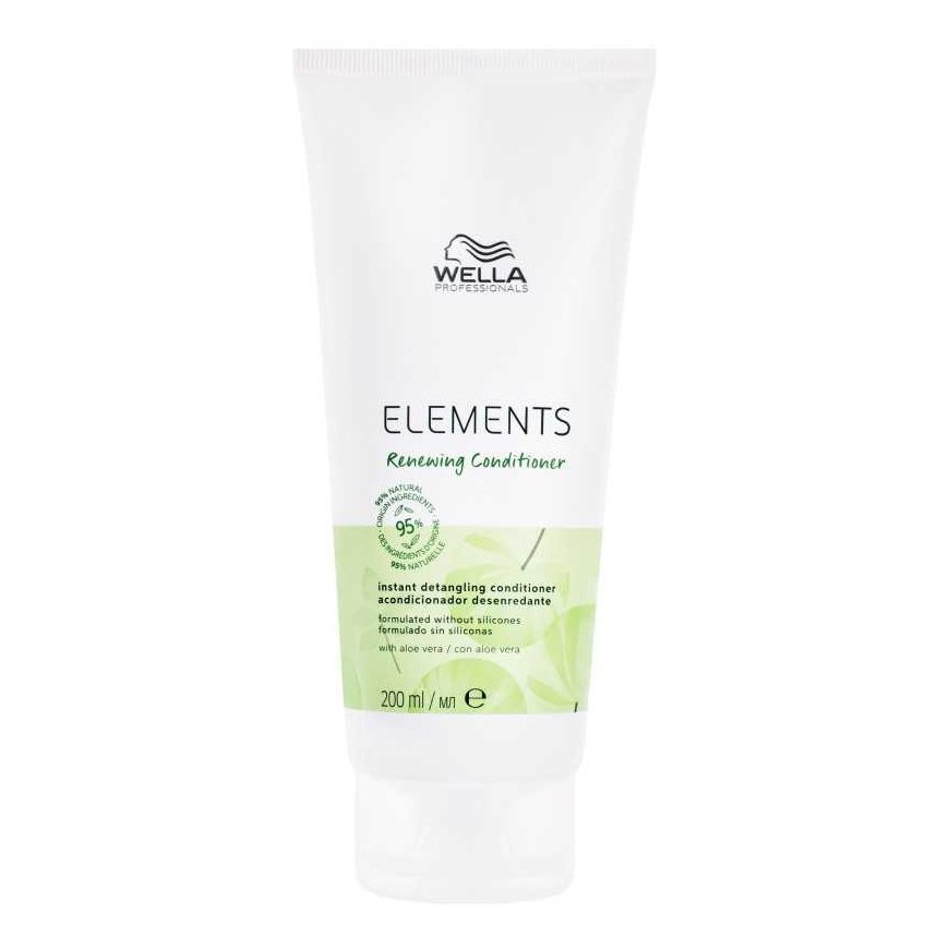Restorative hair conditioner Wella Elements Renewing Conditioner 200ml – 4