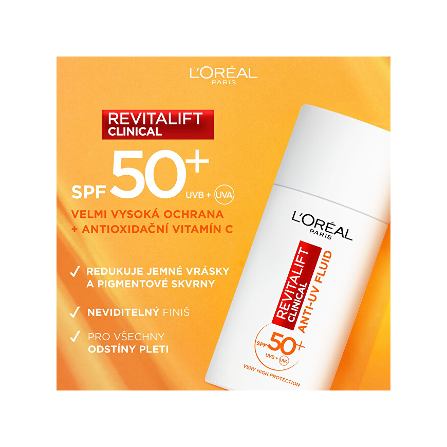 L'Oréal Paris Revitalift Clinical Anti-UV fluid Day Cream for women, 50 ml – 3