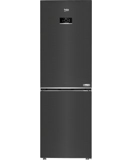 Beko B3RCNA364HXBR šaldytuvas-šaldiklis Pastatomi 316 L E Juoda