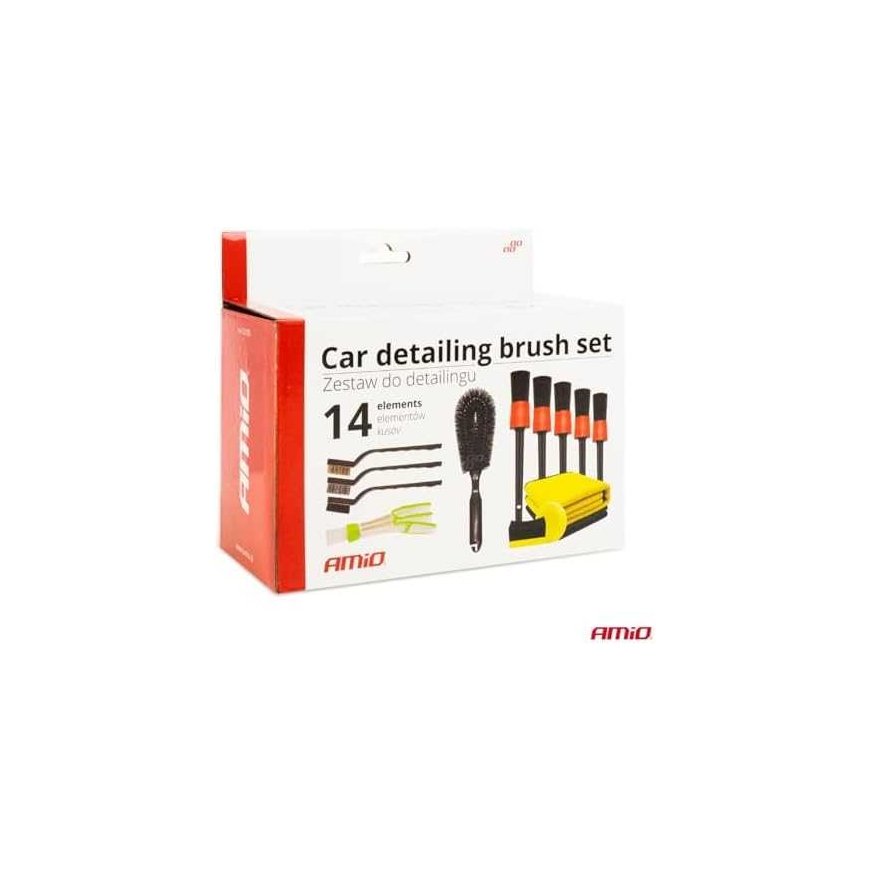 Didelis detalių rinkinys automobilio valymui amio-03100 – 2