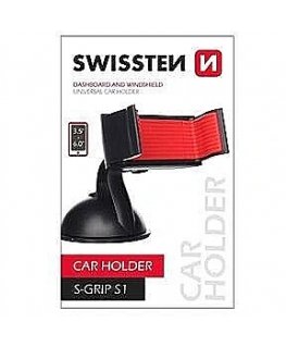 Swissten S-GRIP S1 Premium Universal Window Holder with 360 Rotation For Devices 3.5'- 6.0'