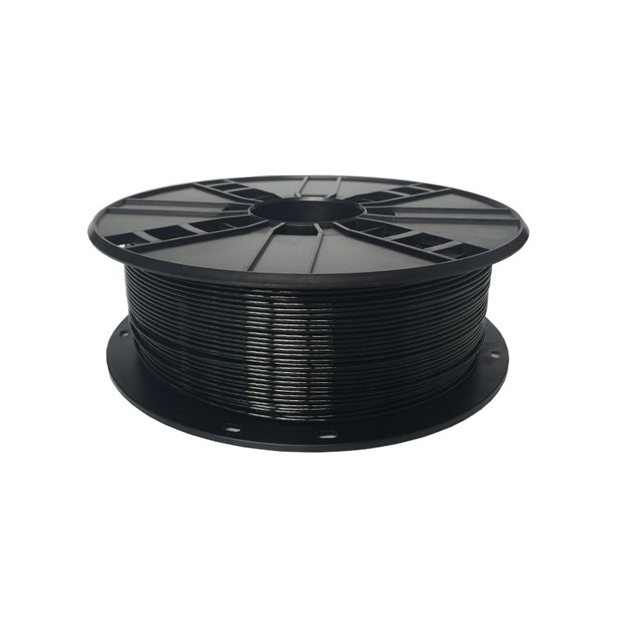 Gembird 3DP-PLA+1.75-02-BK печатный материал для 3D-принтеров Полилактид (ПЛА) Черный 1 kg