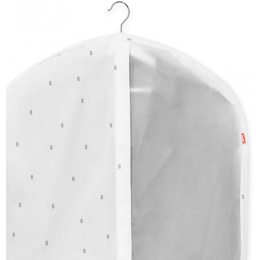 Dėklas na odzież Rayen - 150 x 60 cm, Baltas – 3