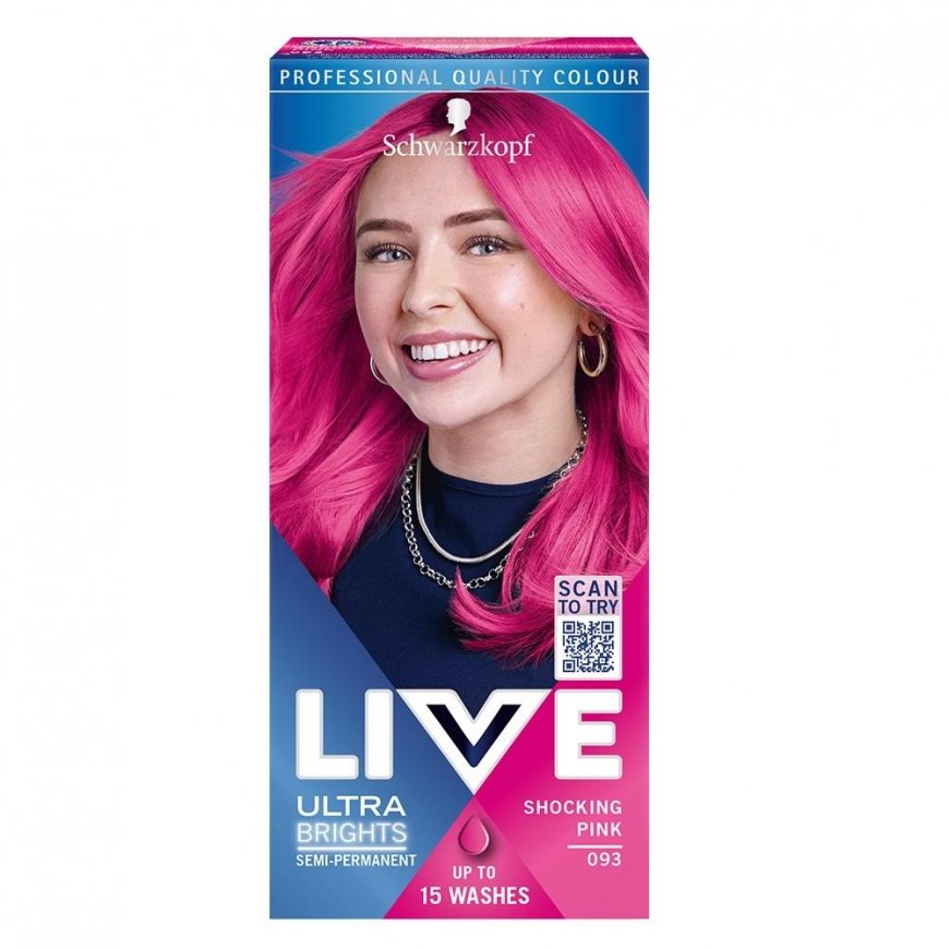 Schwarzkopf LIVE 93 SHOCKING Rožinis