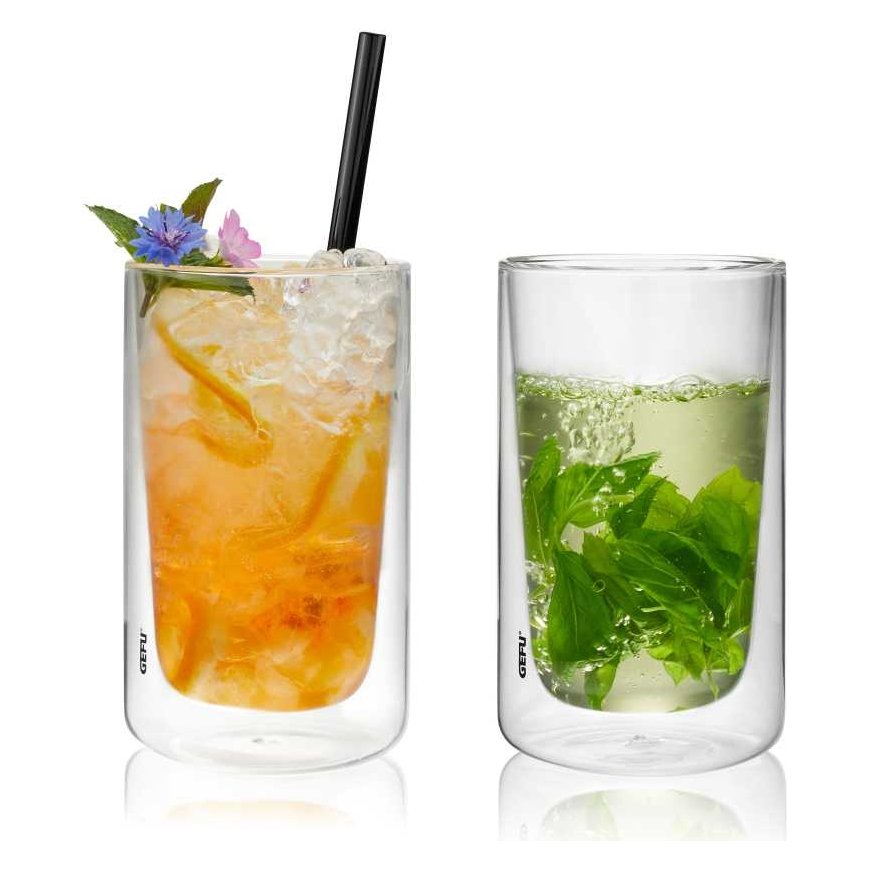GEFU Set of 2 szklanek termicznych MIRA 350 ml