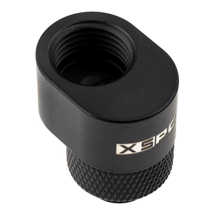 XSPC G1/4 Rotary 7mm Offset Fitting - matte schwarz