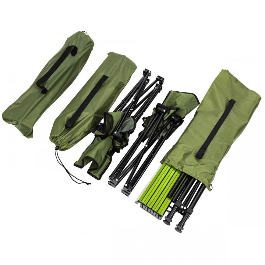 Royokamp Enero Camp Set Tourist 5W1 STOLIK I 4 KRZESŁA Green – 5