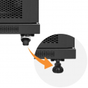 Qoltec Spinta RACK 19" | 15U | 600 x 600 x 855 | plieninė obudowa Qoltec Spinta RACK 19" | 15U | 600 x 600 x 855 | plieninė obudowa