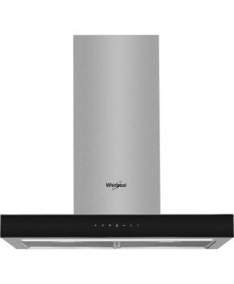 Whirlpool WHBS 62F LT K/1 Wall-mounted Black, Stainless steel 390 m³/h A