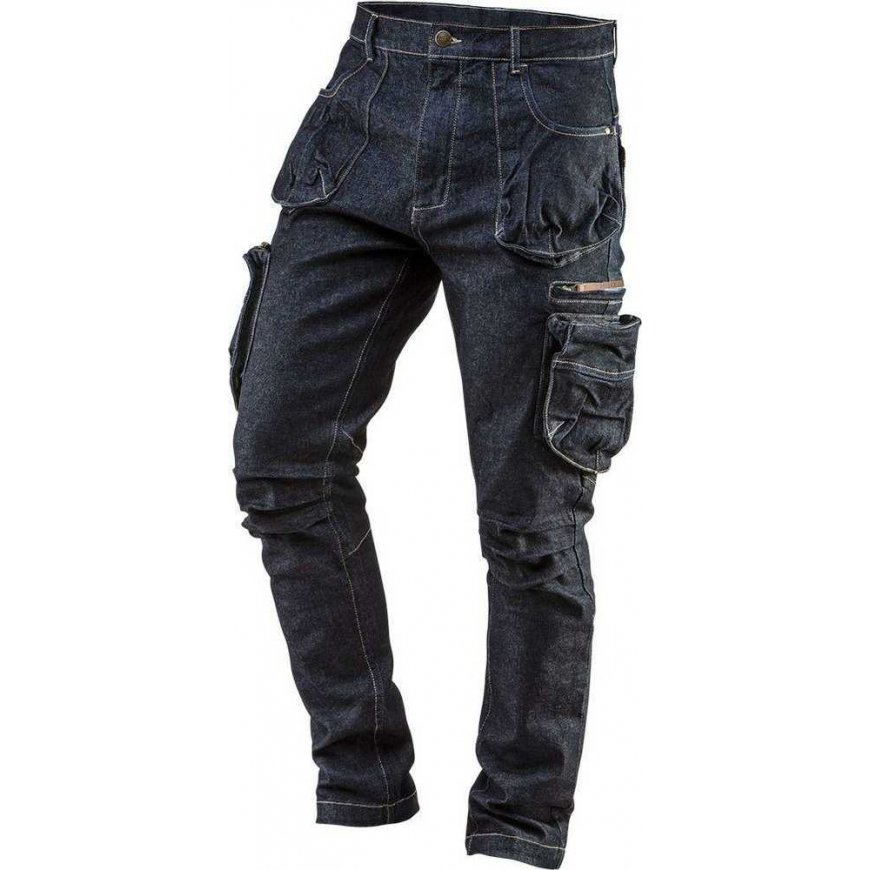 Neo DENIM 5-pocket work pants, XL size
