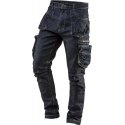 Neo DENIM 5 kišenių darbo kelnės, XL dydis Neo DENIM 5 kišenių darbo kelnės, XL dydis
