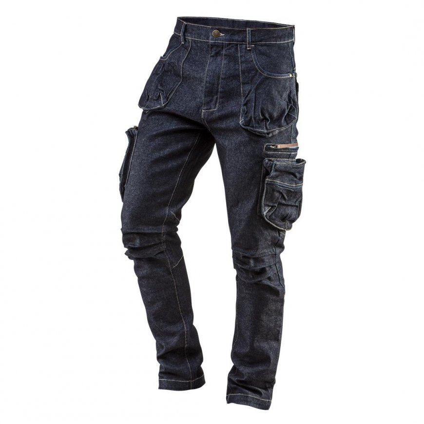 Neo DENIM 5-pocket work pants, XL size – 2