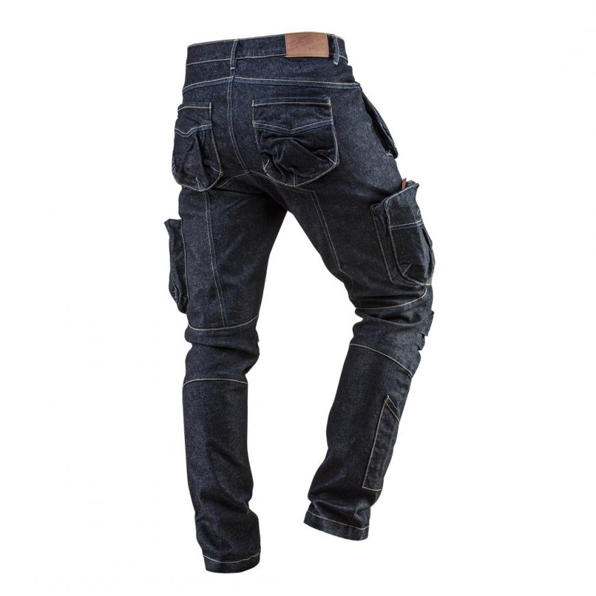 Neo DENIM 5 kišenių darbo kelnės, XL dydis – 4