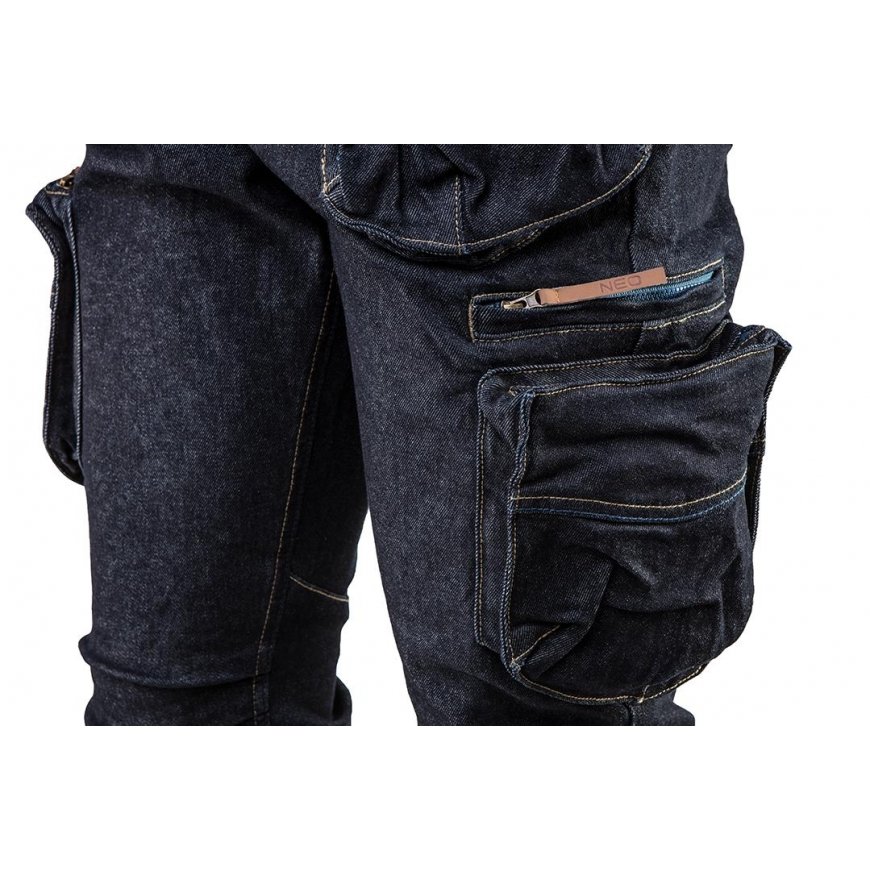 Neo DENIM 5-pocket work pants, XL size – 5
