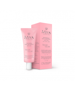 Miya Cosmetics Miya Secret Glow veido kremas su vitaminais, šviesinantis 30ml
