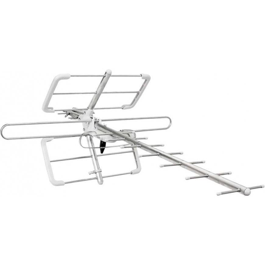 Antena DVB-T2 Spacetronik EOS L Combo Baltas – 2