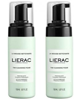 Lierac Set of cleansing foams for the face (The Cleansing Foam) 2 x 150 ml