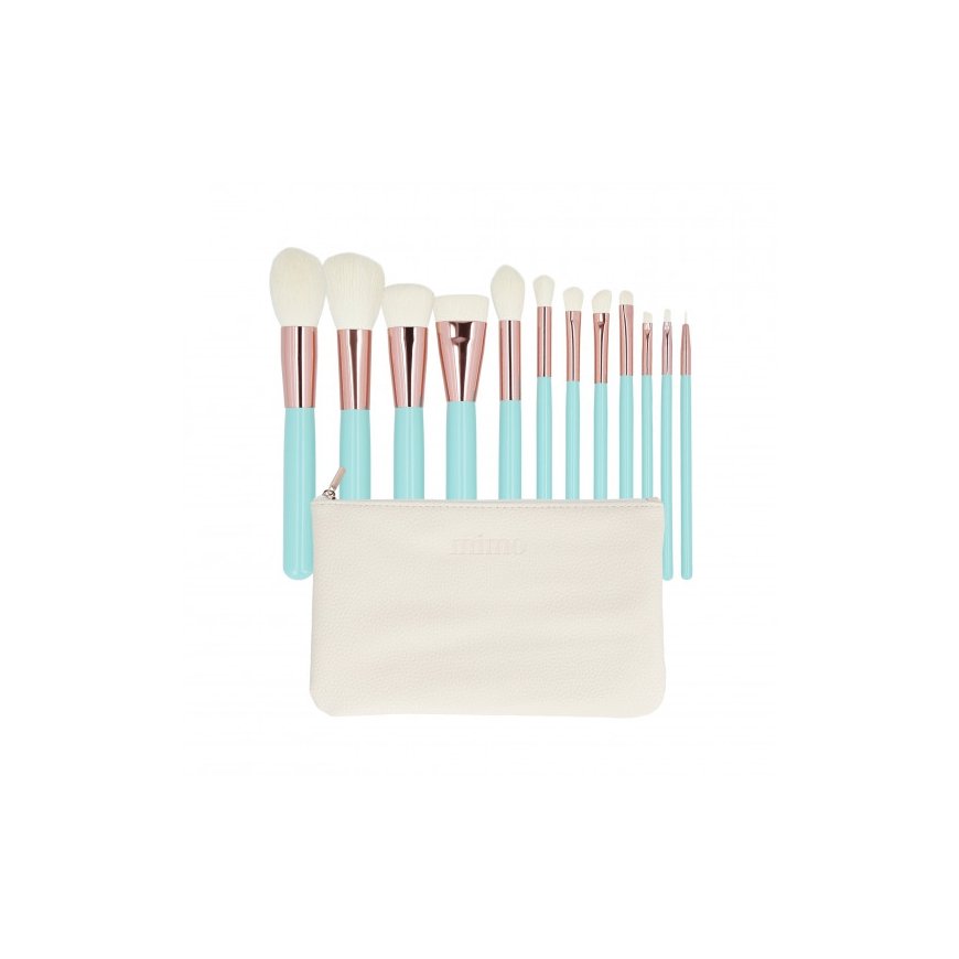 MIMO Makeup Set Turquoise 12 Pcs