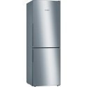 Bosch Serie 4 KGV332LEA fridge-freezer Built-in 289 L E Stainless steel