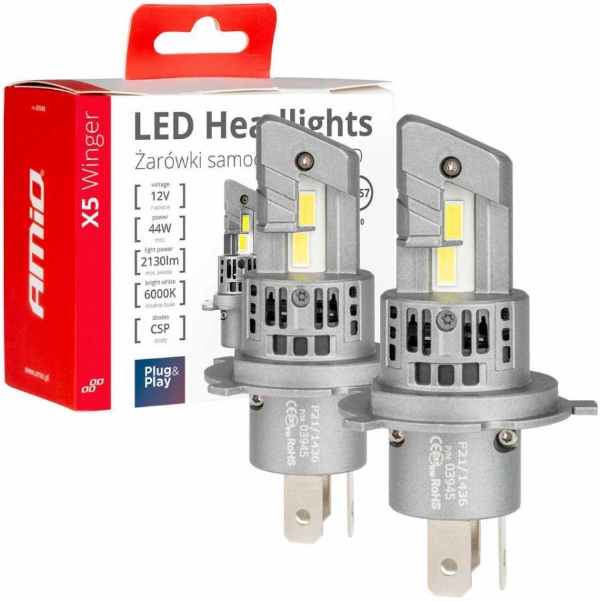 AMiO Żarówki samakohe led seria x5