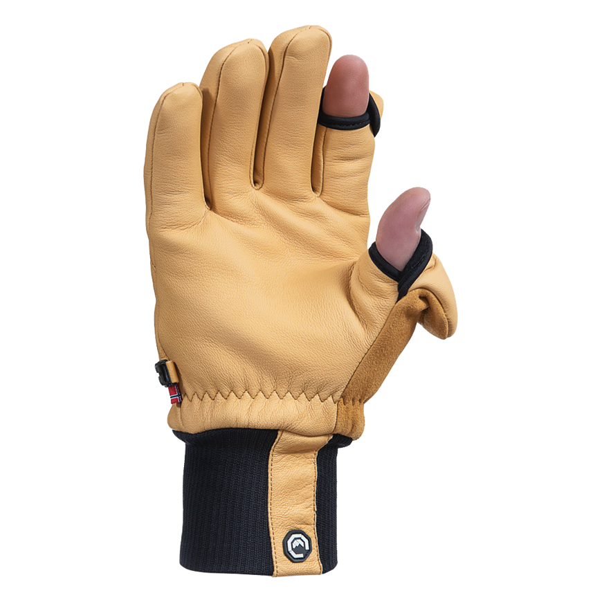 Vallerret Hatchet Leather Photography Glove Natural M – 3