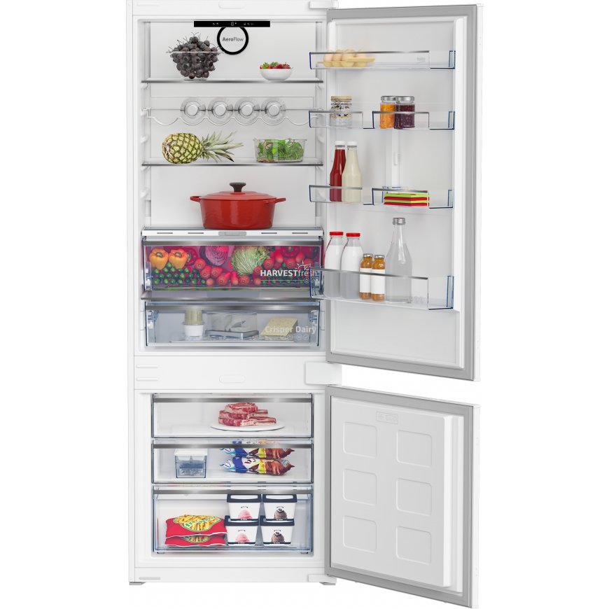 Beko BCNE400E40SN jääkaappipakastin Kiinteä 370 L E Valkoinen – 2