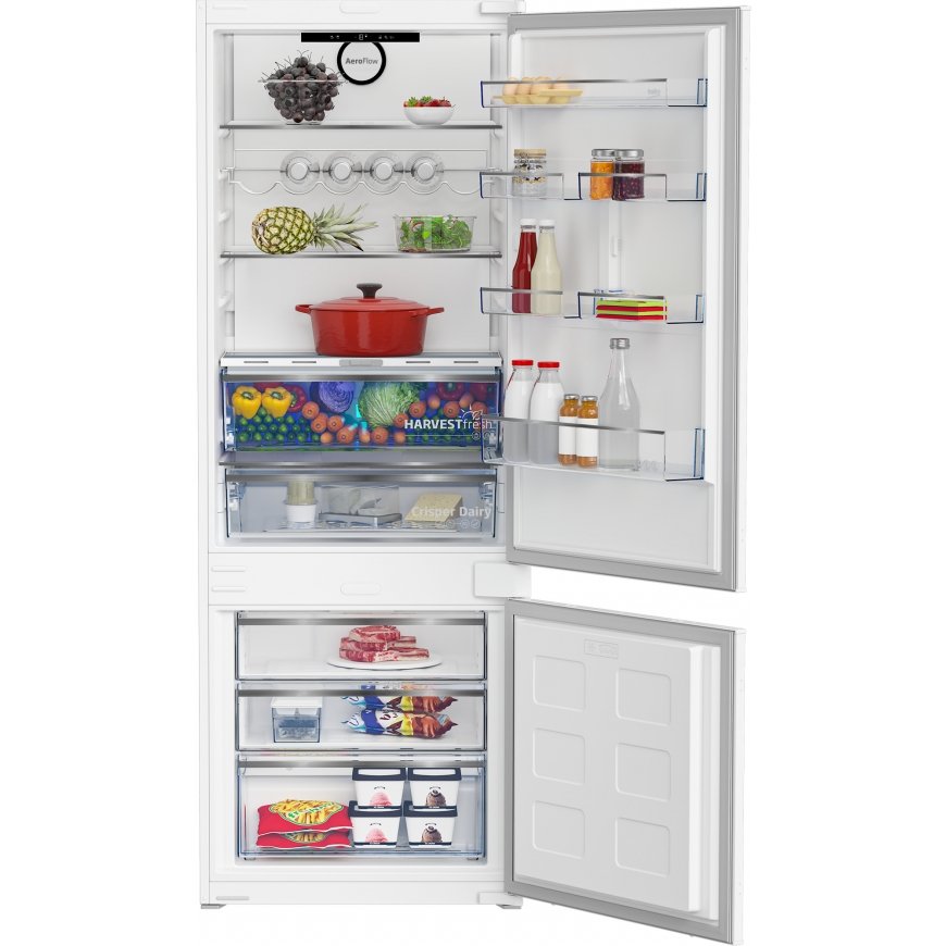Beko BCNE400E40SN jääkaappipakastin Kiinteä 370 L E Valkoinen – 3