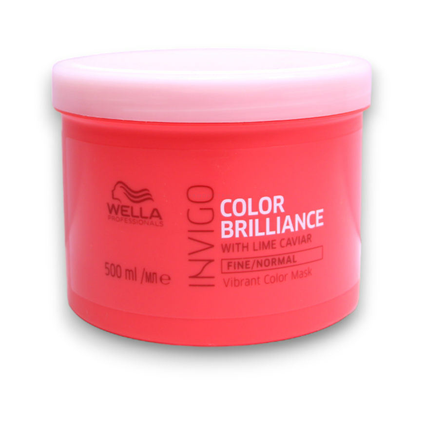 Plaukų kaukė Wella Invigo Brilliance Fine, 500 ml – 2