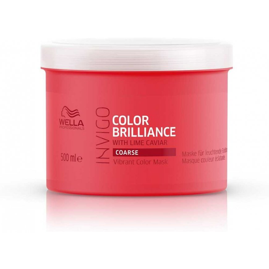 Plaukų kaukė Wella Invigo Brilliance Fine, 500 ml – 3